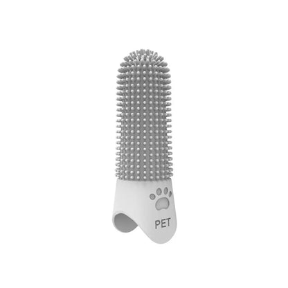 Dog Toothbrush, 360° Cleaning Finger Toothbrush for Dogs, Food Grade Silicone Dog Finger Toothbrush for Dogs & Cats Dental Care