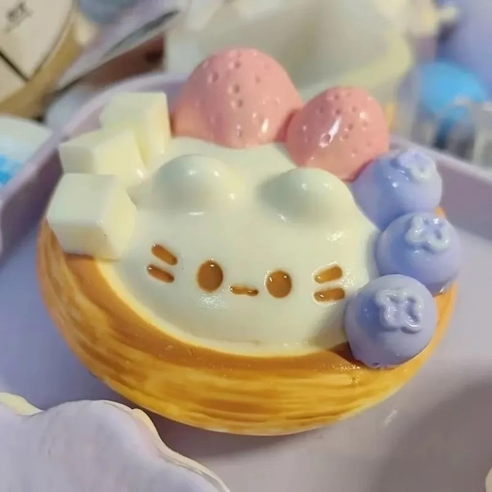 Cute Soft Squishy Toy Squeeze Design Cartoon Shape Mochi Squishy Toy Gift Fidget Play Fidget Squeeze Toy For Stress Relief