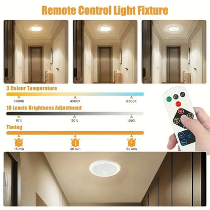 Magnetic PIR Motion Sensor LED Ceiling Light 2.5W 250lm Cool White Indoor Light For Living Room Bedroom Hallway Office Balcony