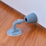 Mute Non-punch Silicone Door Stopper Touch Toilet Wall Absorption Door Plug Anti-bump Door Holder Gear Gate Resistance Door Stop