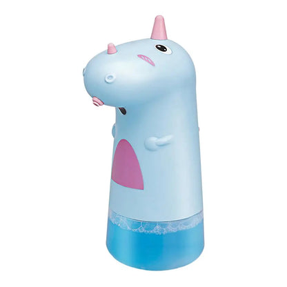 cartoon Automatic Soap Dispenser Touchless Hand Soap Dispenser For Kids Cute Dinosaur Foam Dispenser For Bathroom Countertop