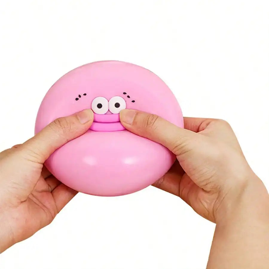 1pc Mystery Blind Box Squishy Toy, Soft Rubber Stress Relief Fidget, Random Cute Collectible Gift for Kids Adults, Office Desk Decor Anxiety Relief