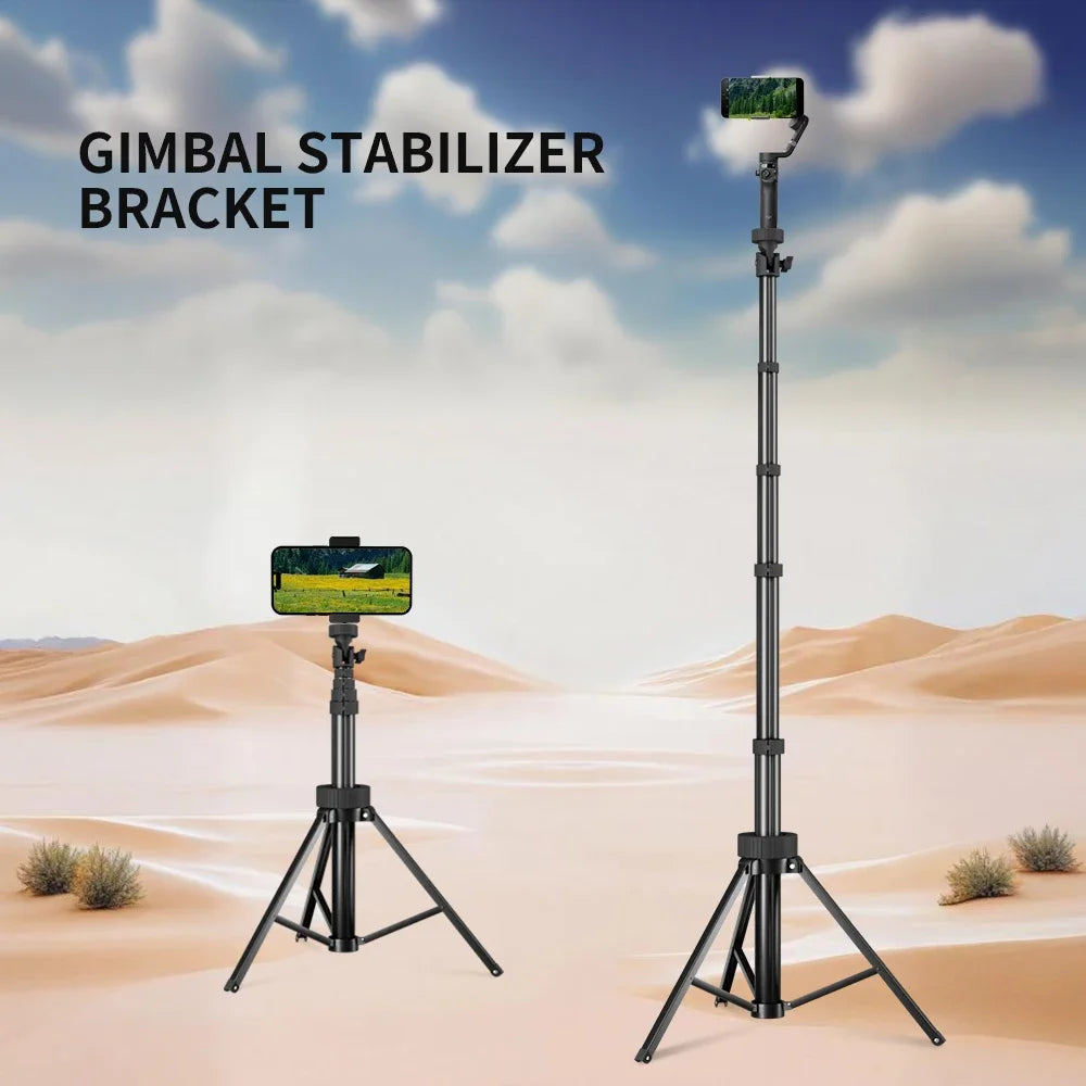 Tripod for Phone Mobilephone Selfie Stick Adjustable Mobile Phone gimbal Floor stand Selfie Extension Rod Claw Mini Accessories