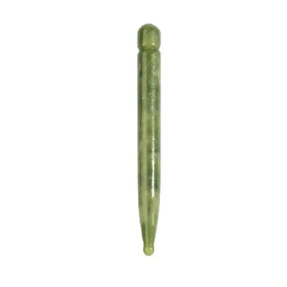 Natural Green Xiuyu Gua Sha Board Jade Stone Massager For SPA Acupuncture Body Scraping Gouache Scraper Facial Beauty Tool