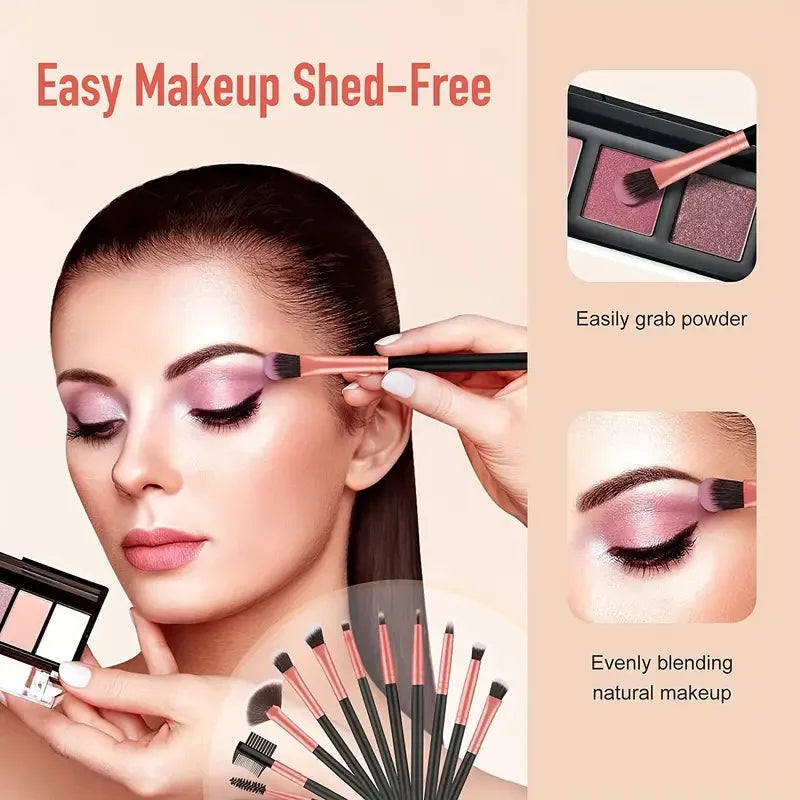 Professiona 14PCS Makeup Brushes Set  Soft Fluffy Foundation Blush Powder Eyeshadow Kabuki Blending Female Cosmetics Beauty Tool