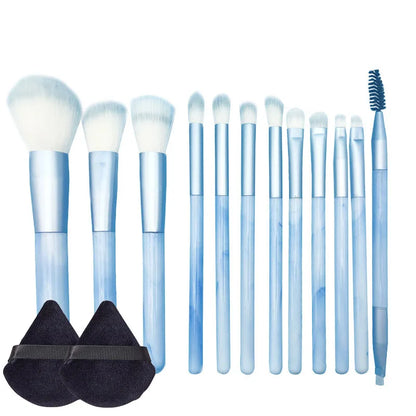 10/14Pcs Makeup Brushes Set EyeShadow Foundation Women Cosmetic Loose Powder Blush Super Soft Blending Make Up Brush Beauty Tool