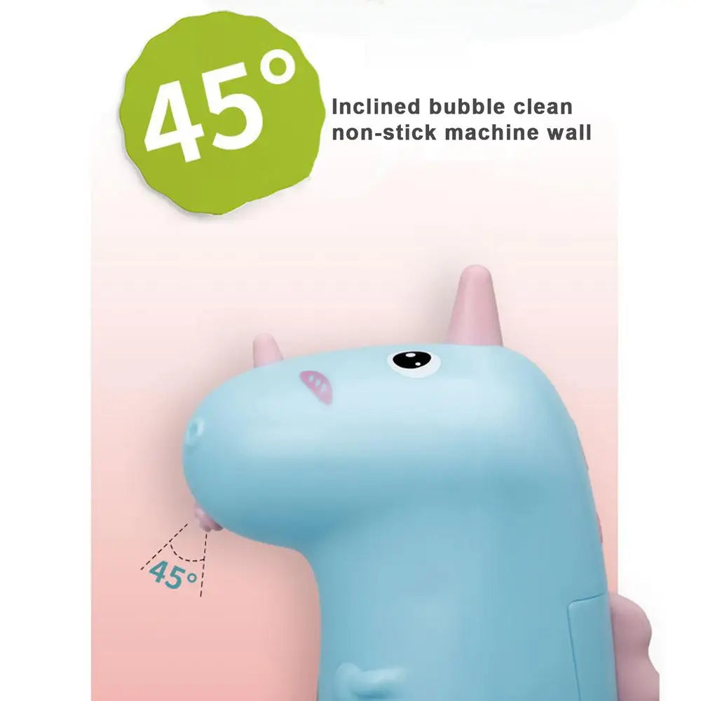cartoon Automatic Soap Dispenser Touchless Hand Soap Dispenser For Kids Cute Dinosaur Foam Dispenser For Bathroom Countertop