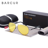 BARCUR Men sunglasses Polarized UV400 Protection Driving Sun Glasses Women Male Oculos de sol