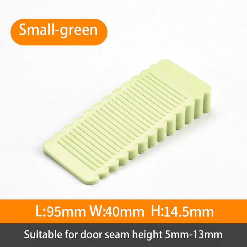 Mute Non-punch Silicone Door Stopper Touch Toilet Wall Absorption Door Plug Anti-bump Door Holder Gear Gate Resistance Door Stop