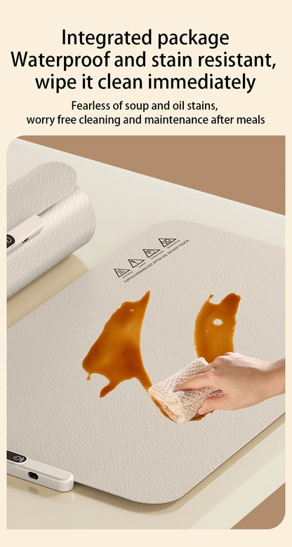 Electric Warming Tray Food Warmer Plate Foldable Portable Smart Food Fast Heating Mat Electric Warming Tray Food Warming Board