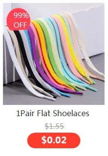 1pair Flat Shoelaces Classic Shoe Laces Fit Fashion Solid Sports Shoelace Casual Unisex Shoe Strings Shoe Accessories