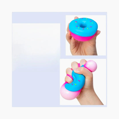 New Arrival  Jelly Donut Squeeze Toy, Stress Relief Squishy Toy with Slow Rebound, Perfect Gift
