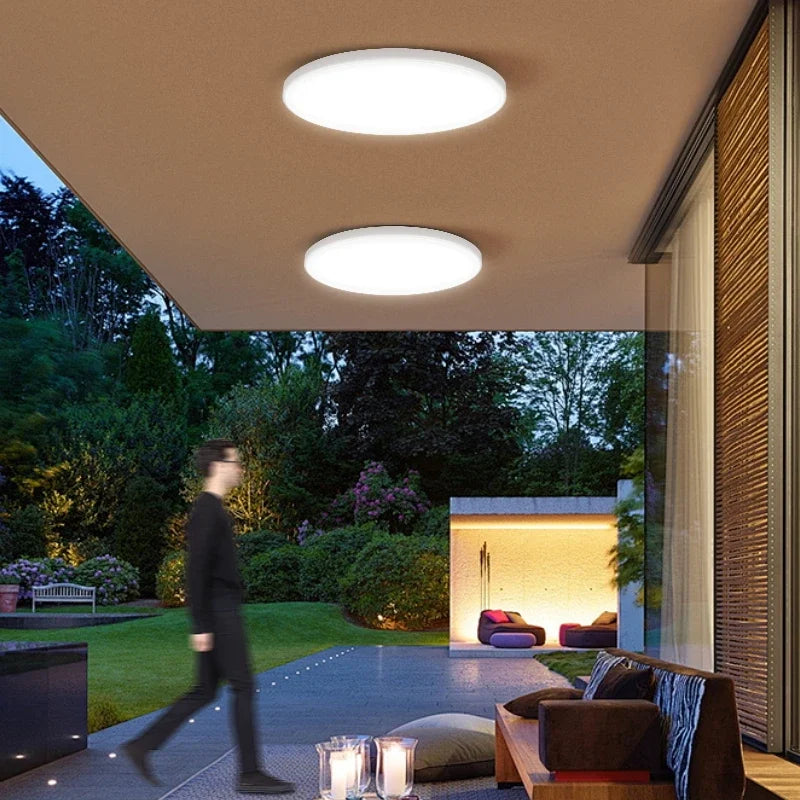 LED Motion Sensor Ceiling Lighting LED Radar Sensor Light for Room Hallways Aisle Stair Balcony Garage Induction Ceiling Lights