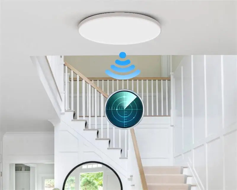 LED Motion Sensor Ceiling Lighting LED Radar Sensor Light for Room Hallways Aisle Stair Balcony Garage Induction Ceiling Lights