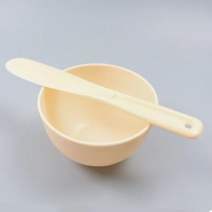 Silicone Face Mask Mixing Bowl Set Facial Care Mask Kit-Includes Mixing Bowl Stirring Stick Brush DIY Salon Make Up Supplies