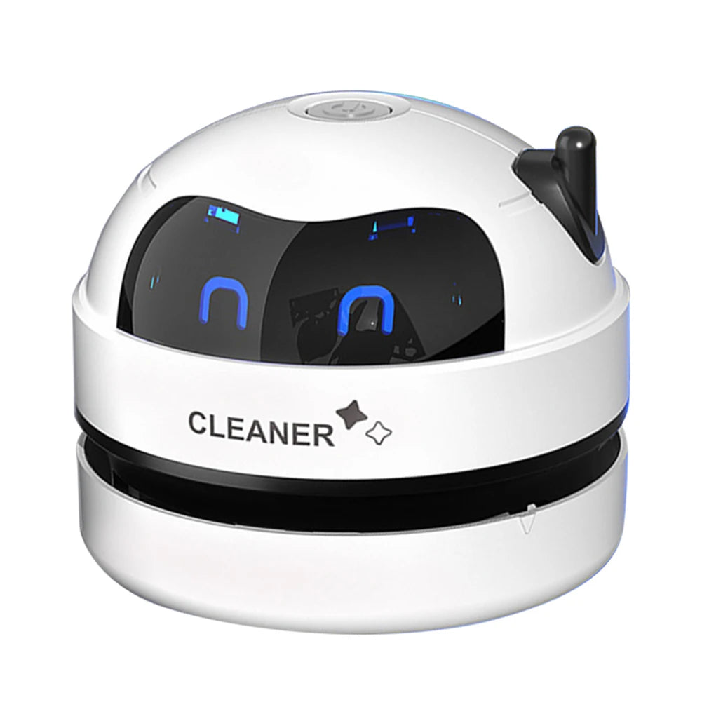 Mini Vacuum Cleaner Portable Wireless Vacuum Cleaner 500mAh USB Rechargeable with Detachable Nozzle for Home Office Keyboard