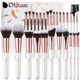 DUcare Black makeup brush Professional Makeup Eyeshadow Foundation Powder Soft Synthetic Hair Makeup Brushes