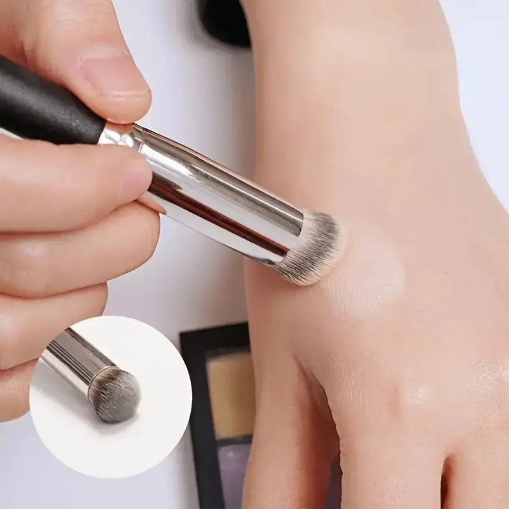 Foundation Concealer Makeup Brushes Cover Synthetic Dark Circle Angled Seamless Liquid Cream Cosmetics Contour Brush Beauty Tool