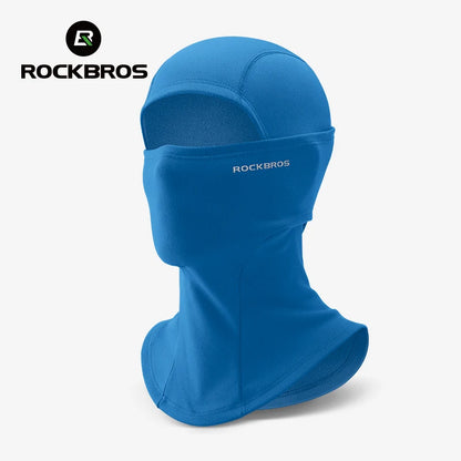 ROCKBROS Full Face Mask Warm Winter Scarf Balaclava Helmet Liner Fishing Skiing Hiking Bike Mask Windproof Breathable Headgear