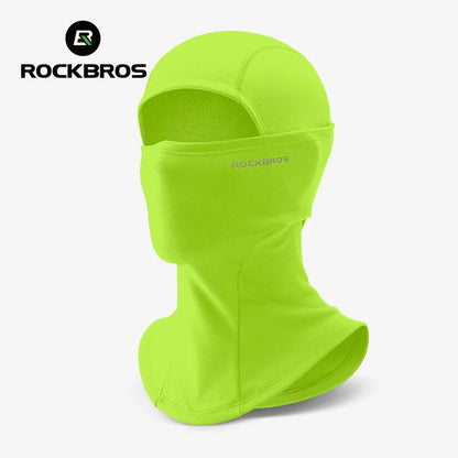 ROCKBROS Full Face Mask Warm Winter Scarf Balaclava Helmet Liner Fishing Skiing Hiking Bike Mask Windproof Breathable Headgear