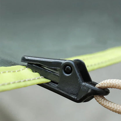 10PCS Tent Rope Fastener Adjuster Outdoor Camping Triangle Non-Slip Hiking Rope Buckles Stopper Tools Adjust Rope Accessories