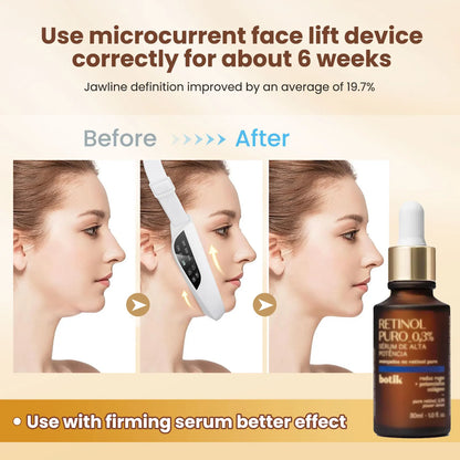 EMS Face Lifting Massager Anti Wrinkle Facial Massager V-Face Lift Device Face Slimming Remover Double Chin LED Photon Therapy