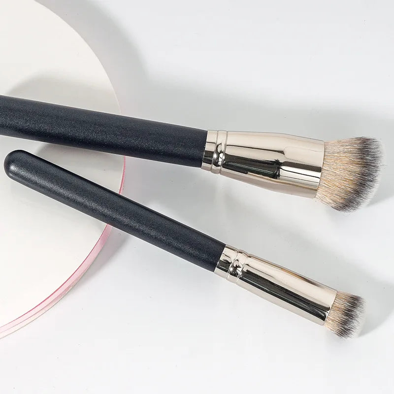 Foundation Concealer Makeup Brushes Cover Synthetic Dark Circle Angled Seamless Liquid Cream Cosmetics Contour Brush Beauty Tool