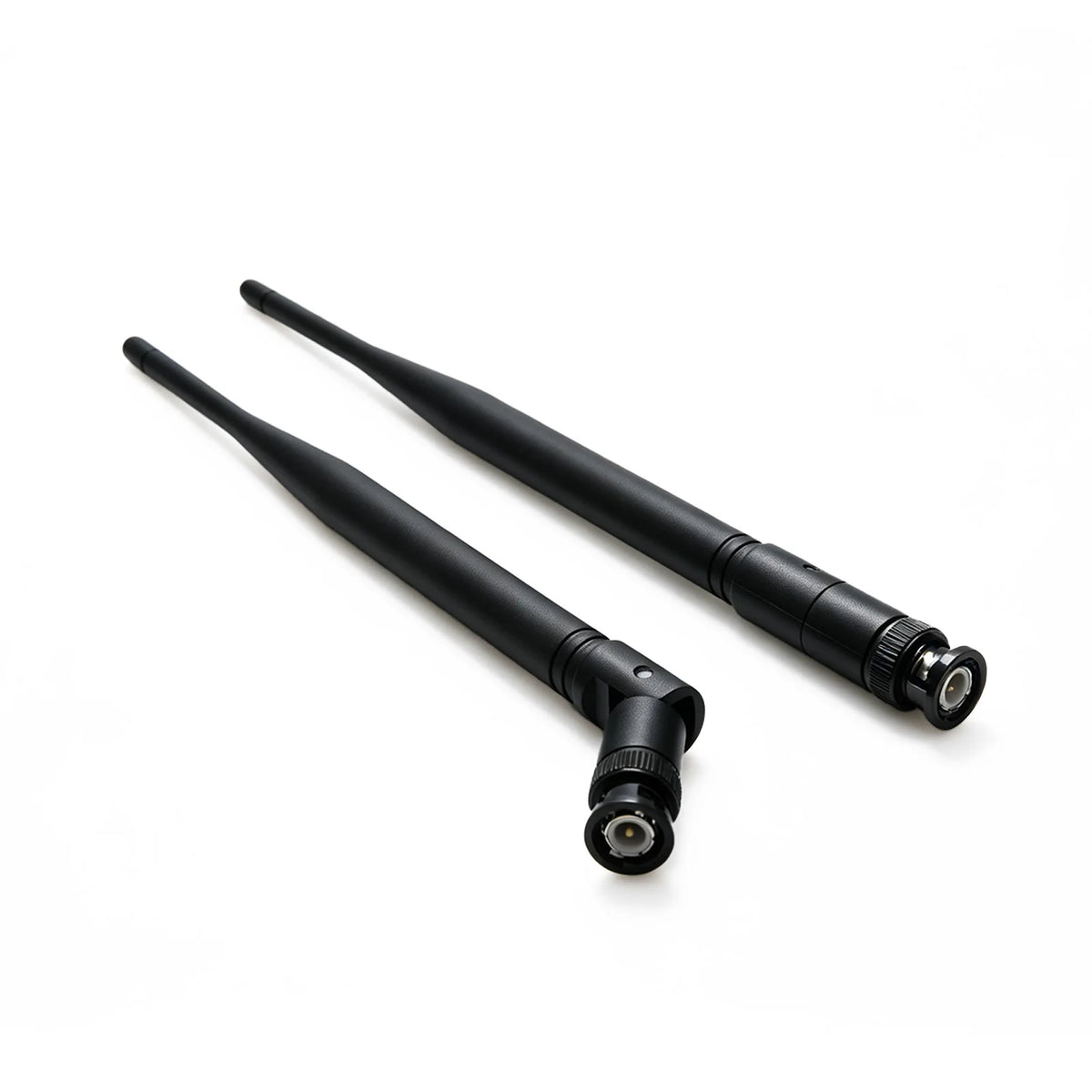 2Pcs/Set BNC Male Antenna Wireless Microphone Receiver Antenna UHF 500MHz-900MHz 3dBi Gain Amplifier Signal Antenna 215mm Length
