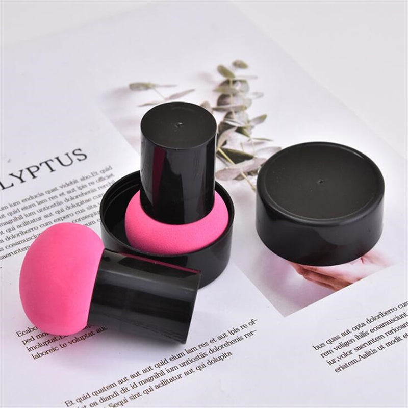 Mushroom Head Makeup Sponge Cosmetic Puff Makeup Blender with Box Foundation Sponge for Make Up Beauty Tools