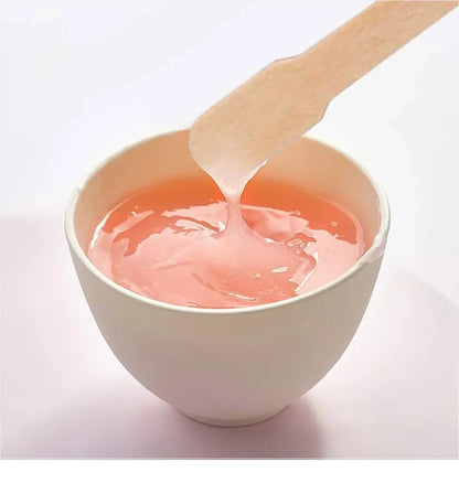100PCS Woman Wooden Hair Removal Stick Disposable Depilation Spatula Wax Sticks Wood Face Eyebrows Waxing Spatula Beauty Tool