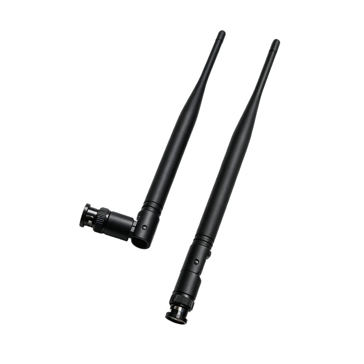 2Pcs/Set BNC Male Antenna Wireless Microphone Receiver Antenna UHF 500MHz-900MHz 3dBi Gain Amplifier Signal Antenna 215mm Length