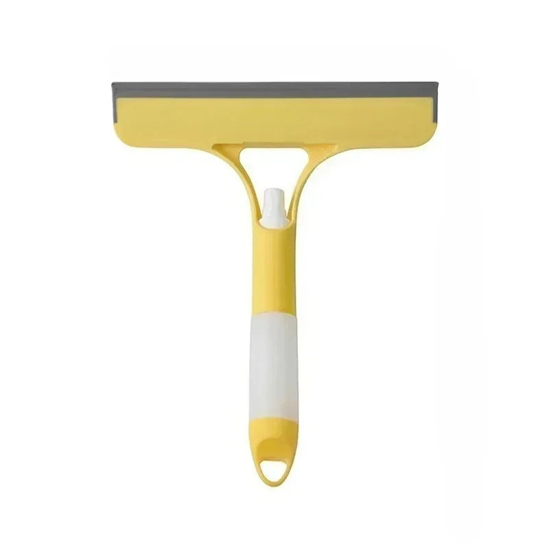 3-in-1 Multifunctional Glass Wiper with Spray Bottle to Clean the Floor and Scrub Household Car Cleaning Tools