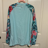 Women's Swim Shirts Long Sleeve Rash Guard Quick Dry Size Large