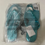 50 % OFF NWT  Abound Frannie Braided Thong Blue Sandal‎ Slippers. Size 8M. Women's Fashion.