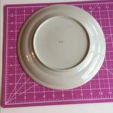 10" Ceramic Plate with Floral Design. Made in Occupied Japan‎