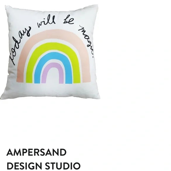 AMPERSAND DESIGN STUDIO Today Will Be Magic Printed Throw Pillow One Size‎