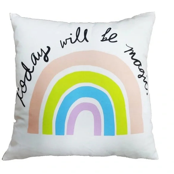 AMPERSAND DESIGN STUDIO Today Will Be Magic Printed Throw Pillow One Size‎