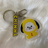 BTS‎ 21 BT21 BTS21 "Chimmy" Keychain Bag‎ Charm. Trending Fashion Accessories