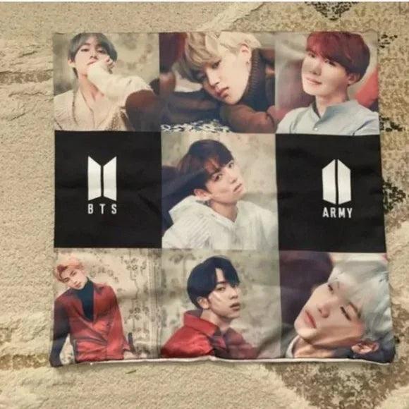 BTS‎ 18x18 inch Pillowcase