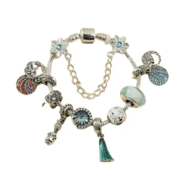 NEW Princess Elsa Frozen Movie Charms Bracelet women's‎ fashion girls accessories