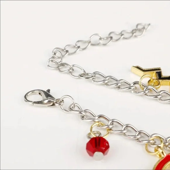 NEW JUSTICE LEAGUE Superman Wonder Woman 👩 charms‎ bracelet