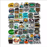 50 pcs Outdoor Camping 🏕 Arts 🎭‎ Crafts Stickers