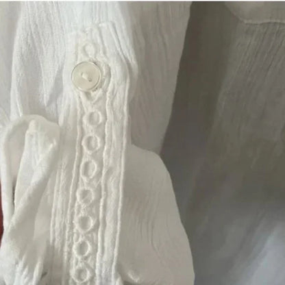 NWT Charter Club Women's White Button-Down Blouse Top. Size XL. Women's Fashion