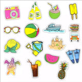 50‎ pcs New Cool 😎 Summer Arts 🎭 Crafts Stickers