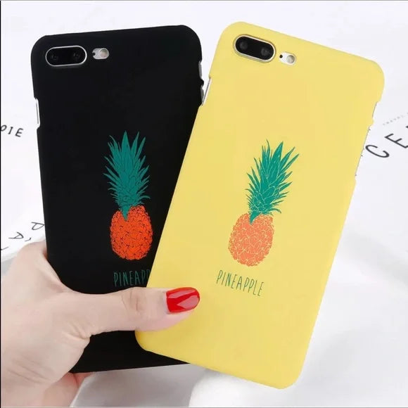 NWT Brand New Beautiful Pineapple 🍍 Black Yellow iPhone X Case Design.