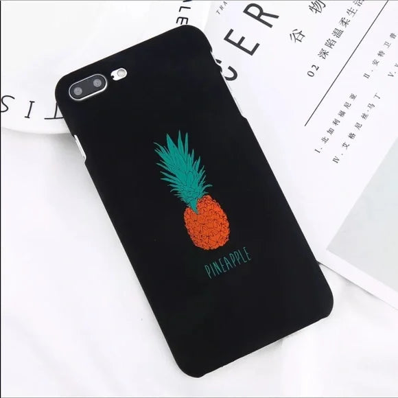 NWT Brand New Beautiful Pineapple 🍍 Black Yellow iPhone X Case Design.
