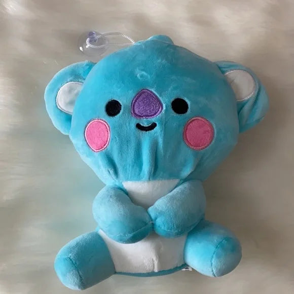 NWOT New BTS21 Line Friends Plushie "KOYA" blue plushie doll BTS 21 stuff toys approx 10"