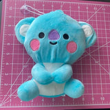 NWOT New BTS21 Line Friends Plushie "KOYA" blue plushie doll BTS 21 stuff toys approx 10"