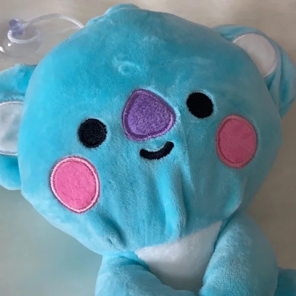 NWOT New BTS21 Line Friends Plushie "KOYA" blue plushie doll BTS 21 stuff toys approx 10"