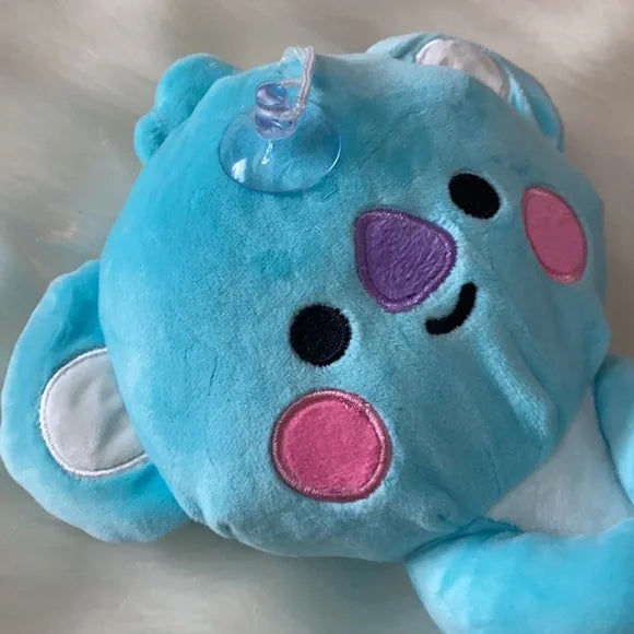 NWOT New BTS21 Line Friends Plushie "KOYA" blue plushie doll BTS 21 stuff toys approx 10"